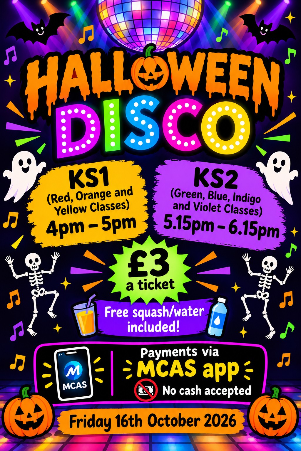FOPS Halloween Disco - October 2026 FOPS Halloween Disco - October 2026